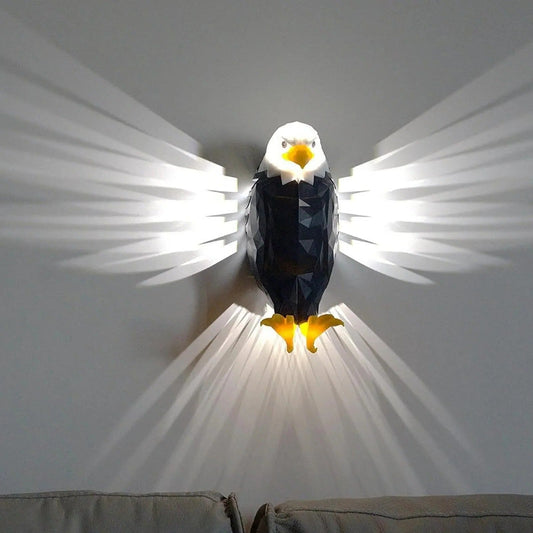 Bright Metal Bird Wall Light - Luxicro