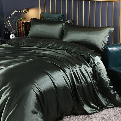 Luxurious Silk Comforter Bed Set