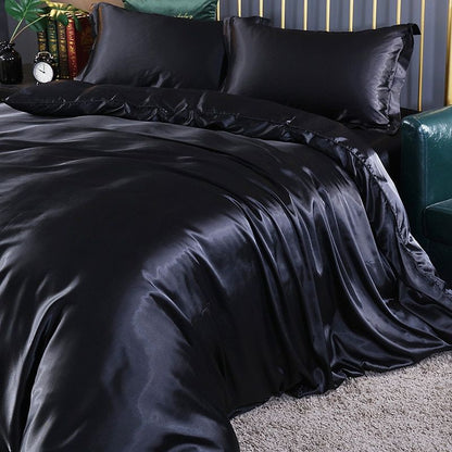 Luxurious Silk Comforter Bed Set