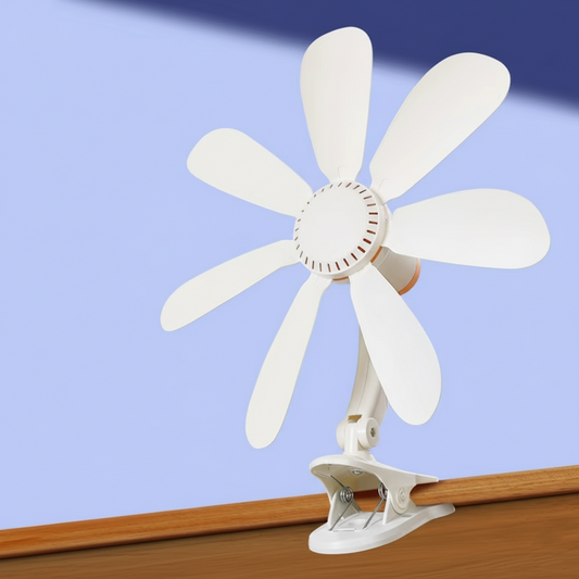 Compact Rechargeable Personal Table Fan - Luxicro