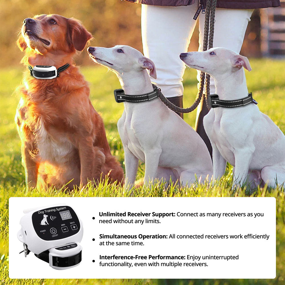 Easy Pet Containment System - Rechargeable Waterproof Collar