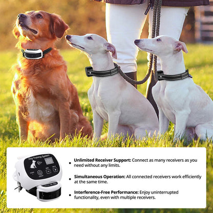 Easy Pet Containment System - Rechargeable Waterproof Collar