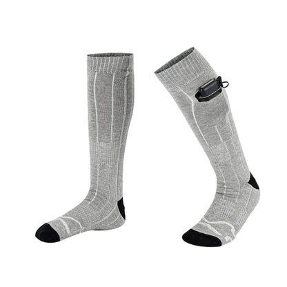 Thermal Insulated Rechargeable Ski Socks for Men Women