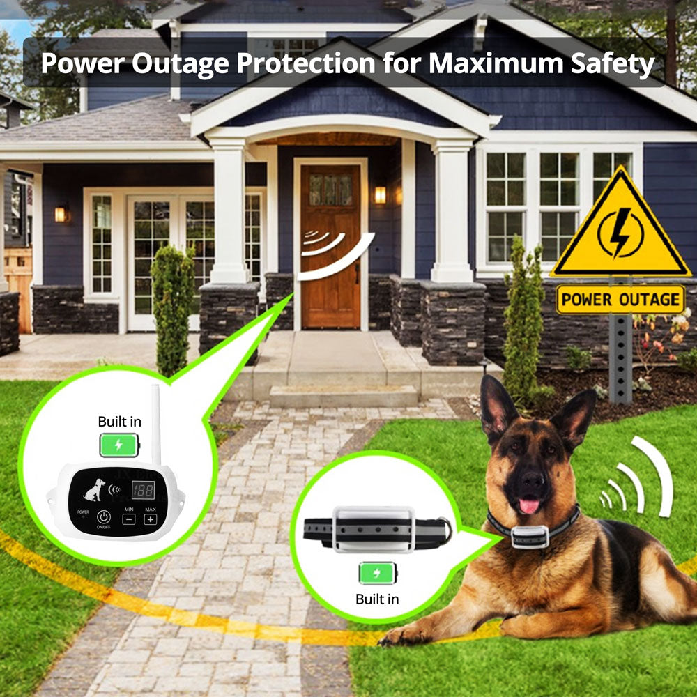 Easy Pet Containment System - Rechargeable Waterproof Collar