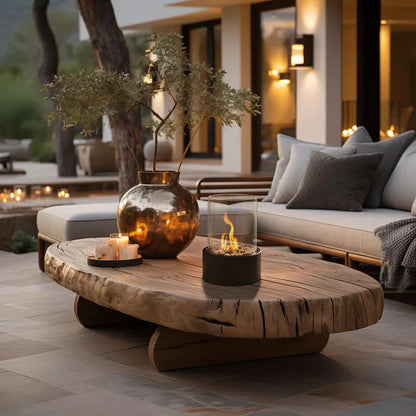 Portable Patio Flame Fire Bowl Lantern