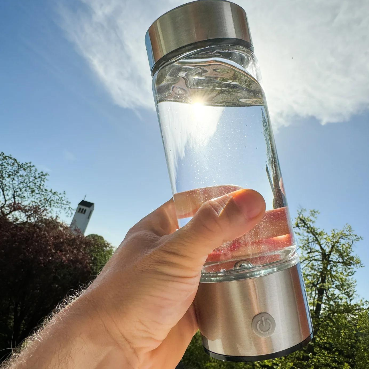 Compact Refillable BPA Free Water Bottle