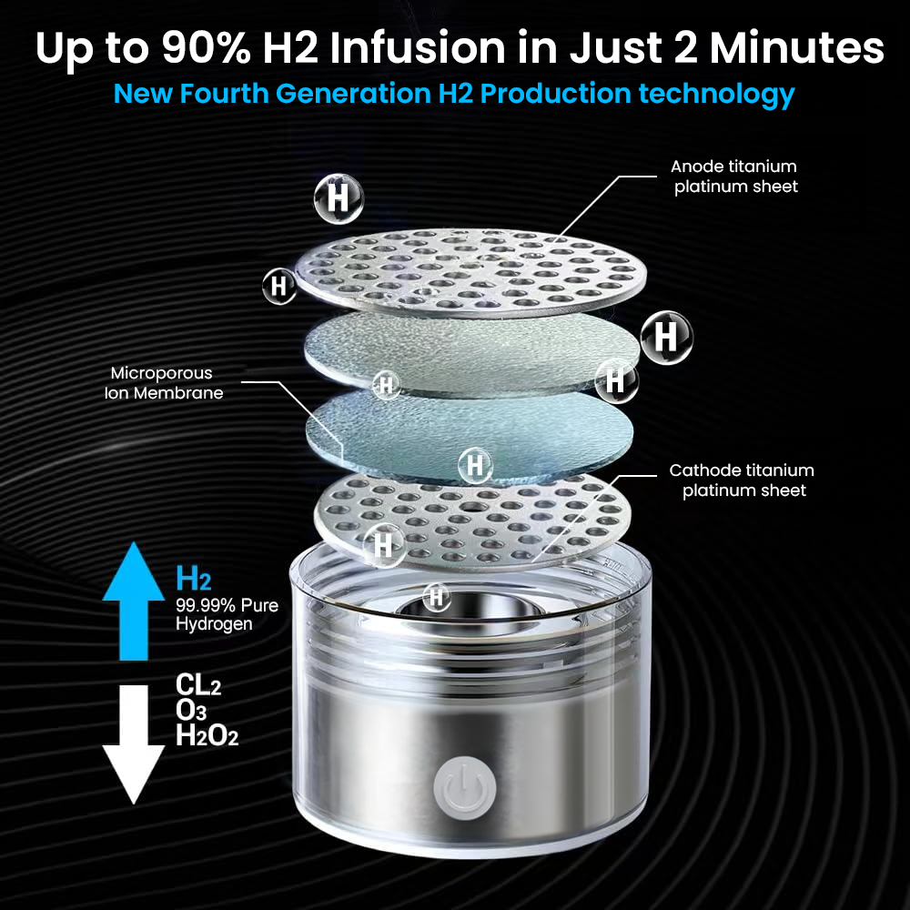 Compact Refillable BPA Free Water Bottle