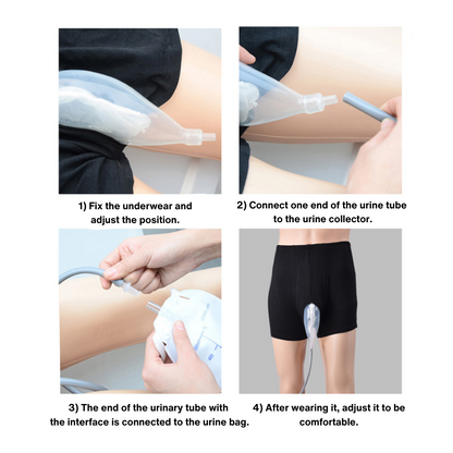 Adult Incontinence Reusable Briefs for Men and Women