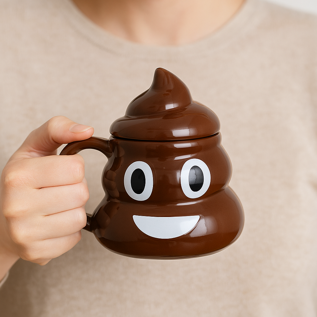 Funny Poop Ceramic Mug - Luxicro