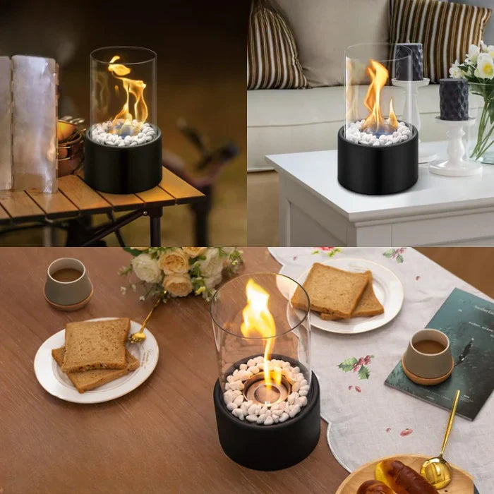 Portable Patio Flame Fire Bowl Lantern