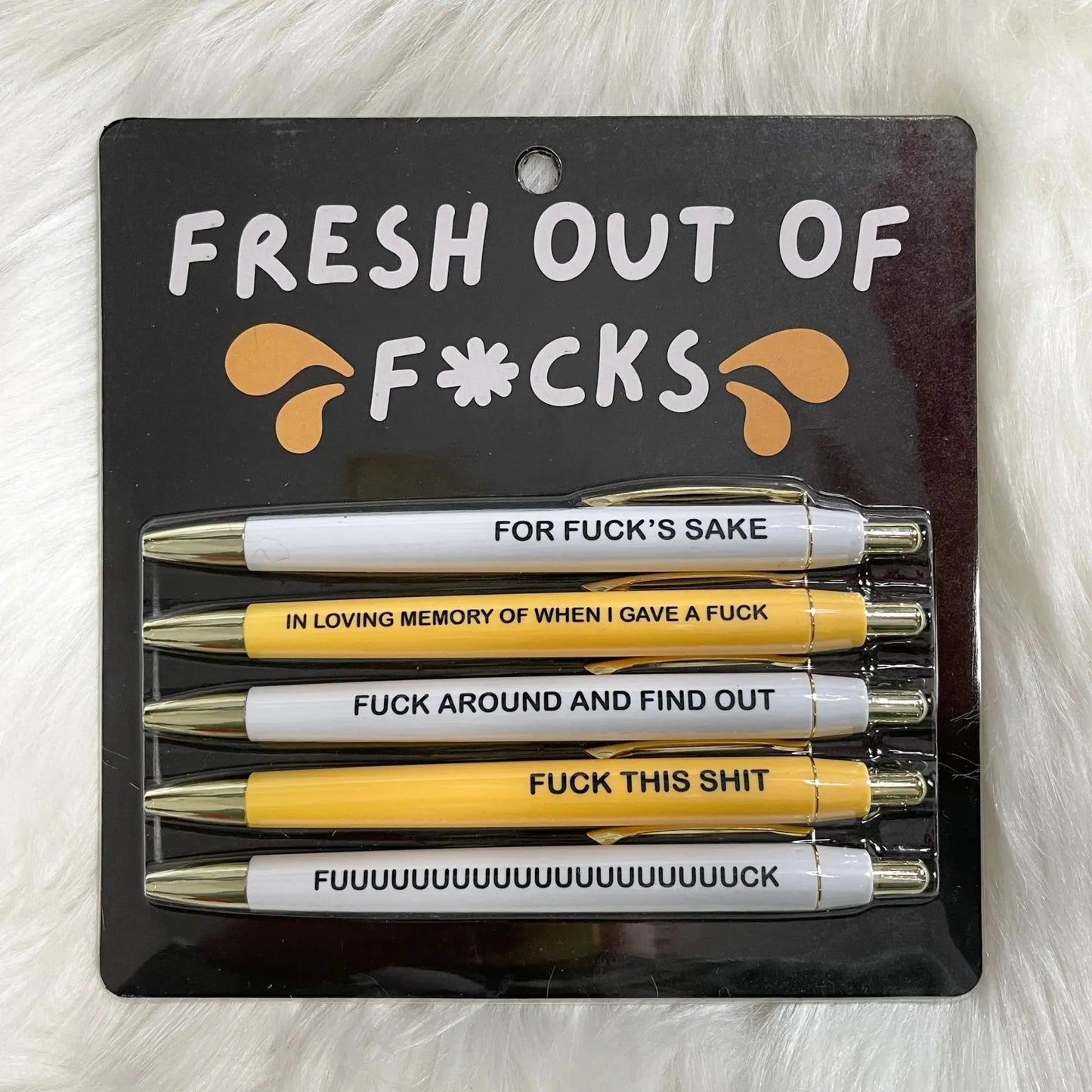 Funny Inspirational Pen Gift Set