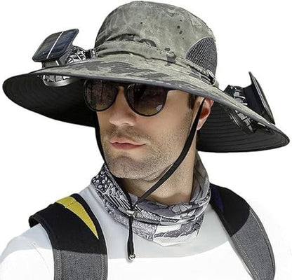 Cool Summer Sun Protection Hat for Men