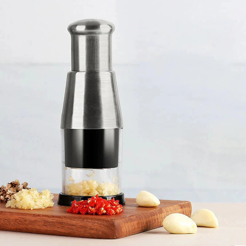 Easy Use Mini Garlic Press Chopper