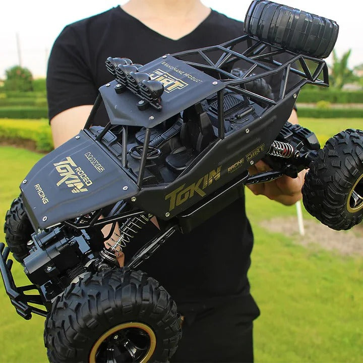 Powerful Remote Control Monster Truck with Large Wheels