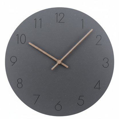 Quiet Modern Scandinavian Wall Clock