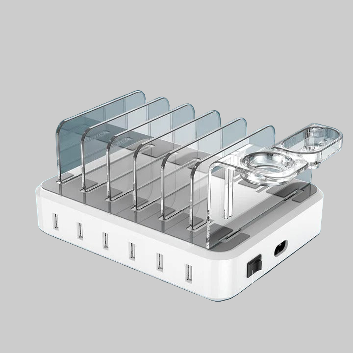 Universal 6 Port USB Charging Station - Luxicro