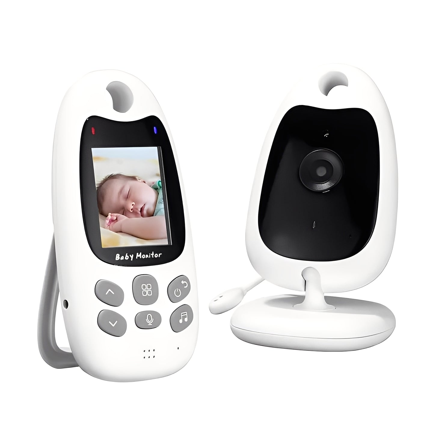 Digital Baby Video Monitor with Night Vision and Audio - Luxicro