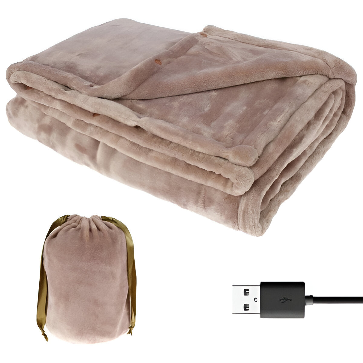Cozy Wireless Rechargeable Throw Blanket