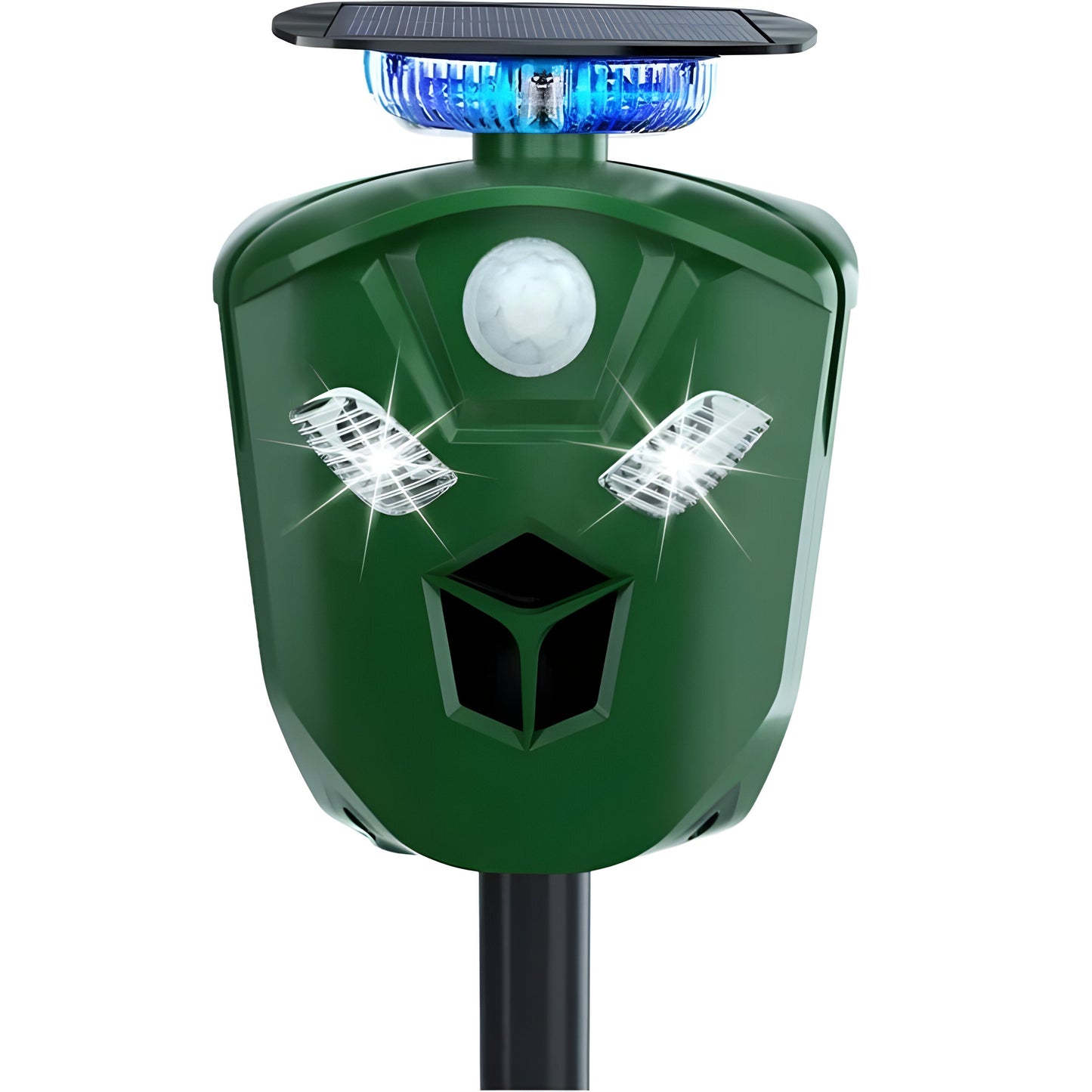 Outdoor Pest Repeller Solar Ultrasonic Wide Area Defender - Luxicro