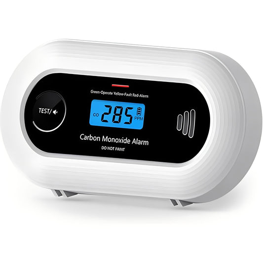 Accurate Digital Carbon Monoxide Alarm Detector - Luxicro