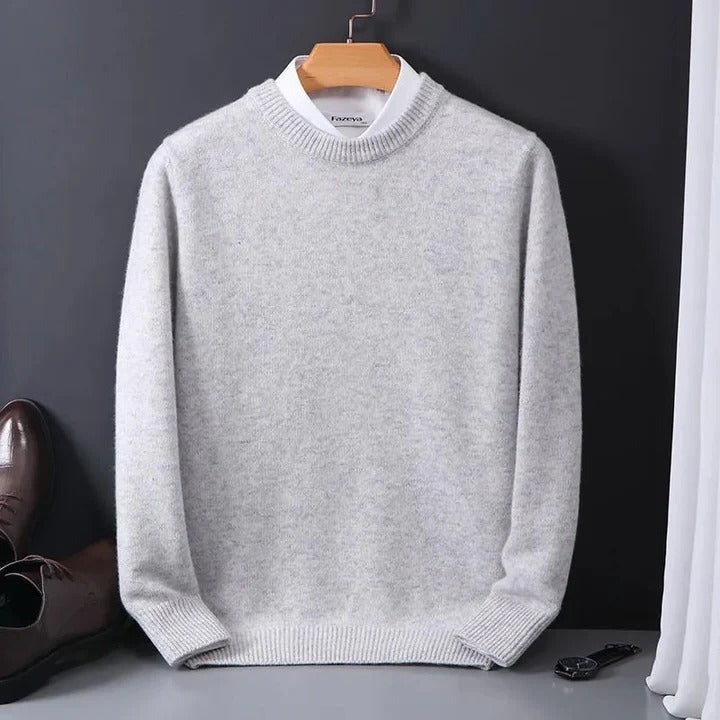 Soft Men's Cashmere Mix Everyday Sweater