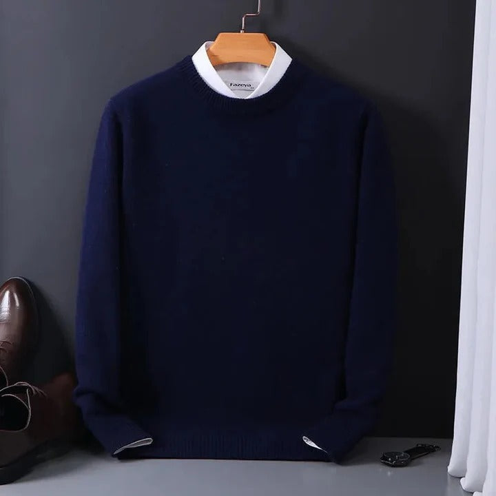 Soft Men's Cashmere Mix Everyday Sweater