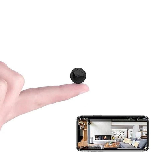 Compact WiFi Home Security Camera 1080P HD Night Vision - Luxicro