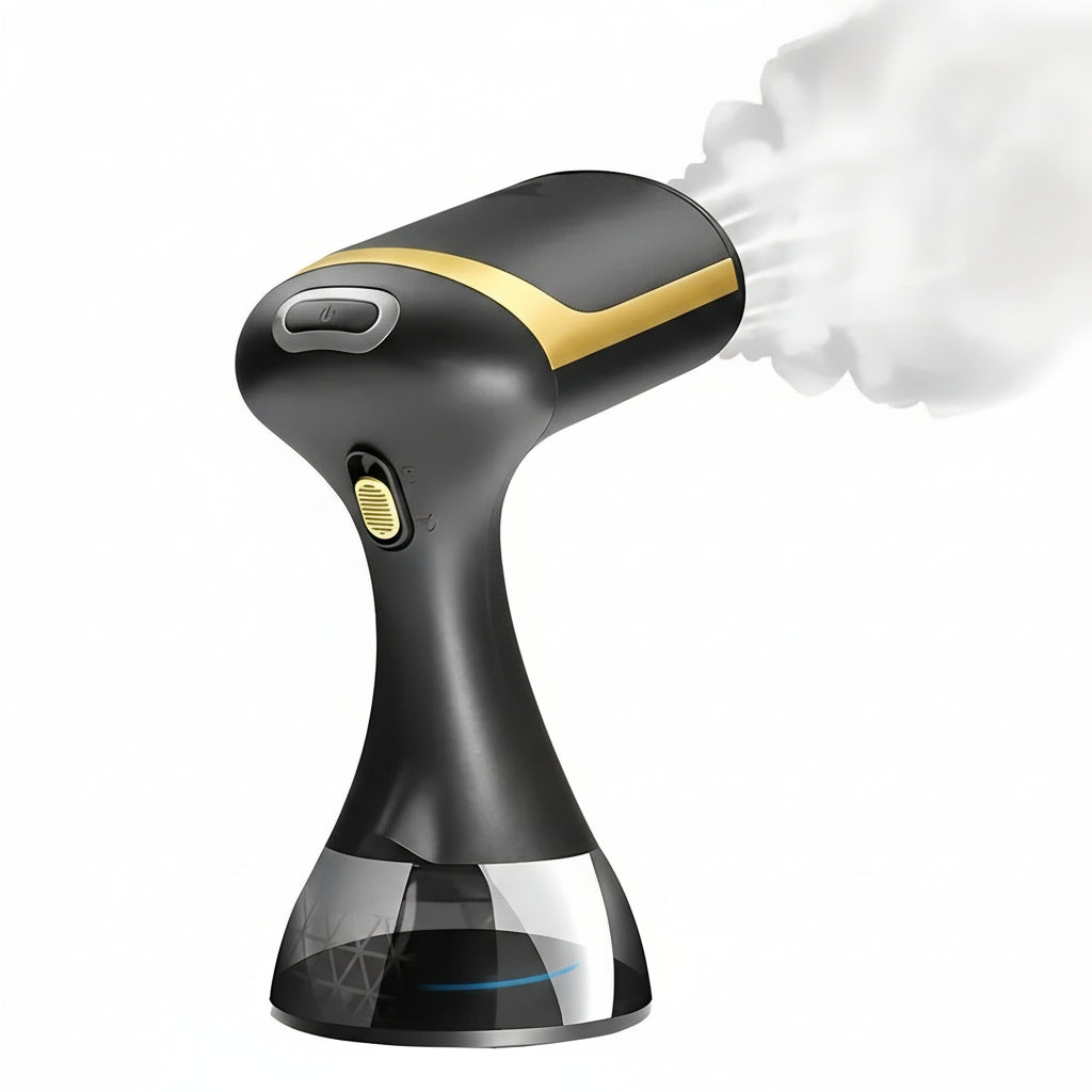 Compact Travel Steamer for Easy Ironing - Luxicro