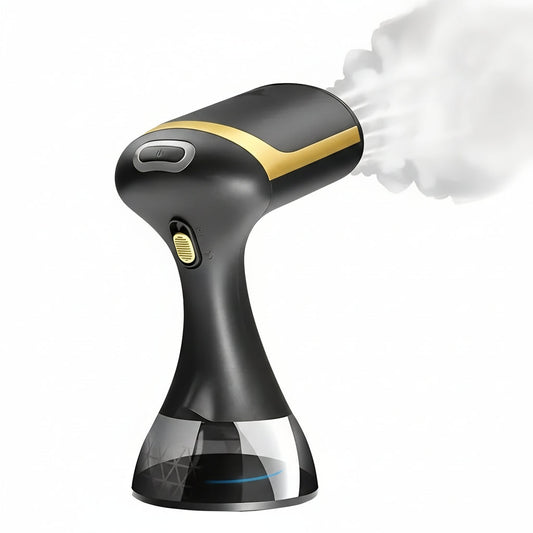 Compact Travel Steamer for Easy Ironing - Luxicro
