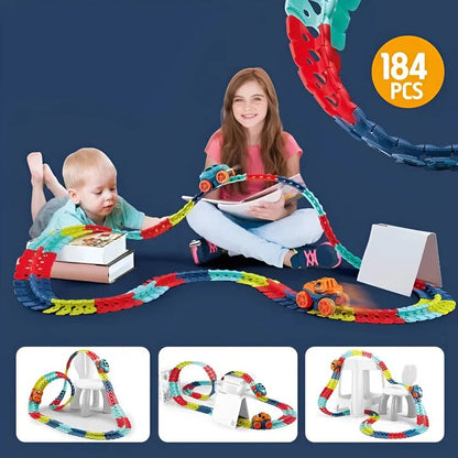 Fun Kids Racing Track with Mini Cars