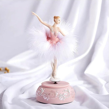 Beautiful Girl's Musical Ballerina Box - Luxicro