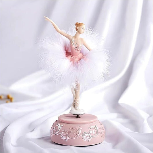 Beautiful Girl's Musical Ballerina Box - Luxicro