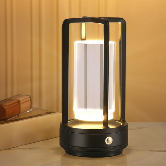 Bright Glass Desk Lamp with Adjustable Soft Lighting - Luxicro