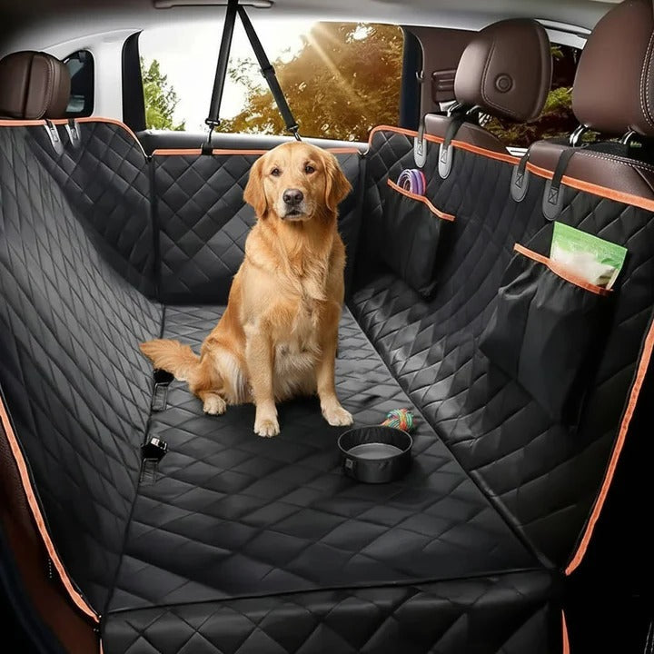 Tough Car Pet Mat with Waterproof Layer and Scratch Proof Surface - Luxicro
