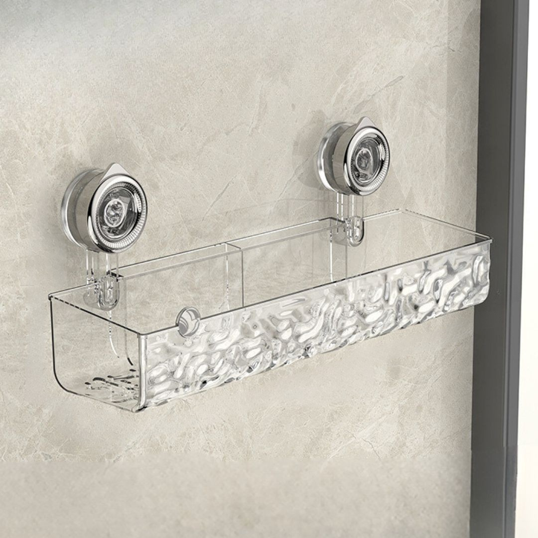 Sticky Bathroom Shelf Corner Storage Organizer
