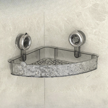 Sticky Bathroom Shelf Corner Storage Organizer - Luxicro
