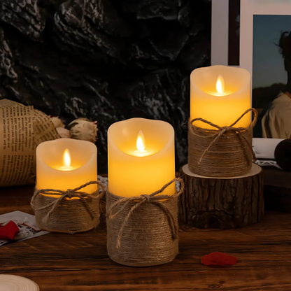 Authentic Flameless Wax Candles