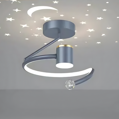 Cosmic LED Ceiling Lamp Twinkling Night Effect
