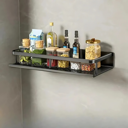 Compact Kitchen Wall Shelf Organizer - Luxicro