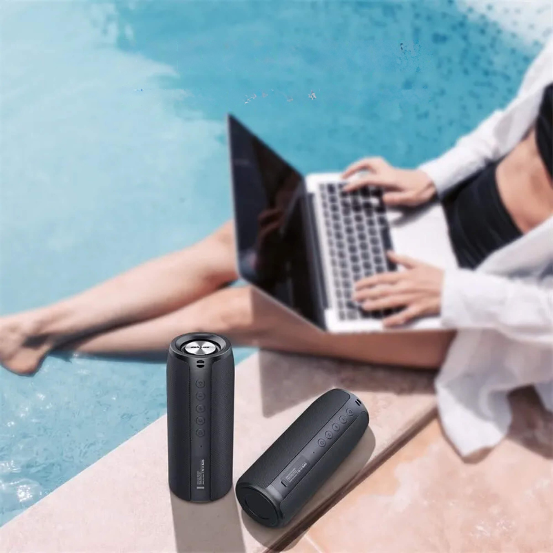 Compact Waterproof Bluetooth Outdoor Speaker