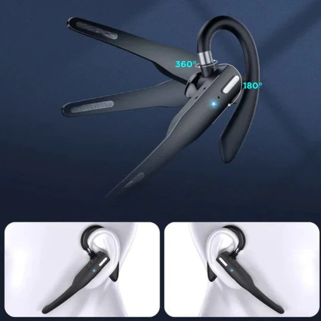 Cordless Bluetooth Earbuds with Mic Noise Reduction