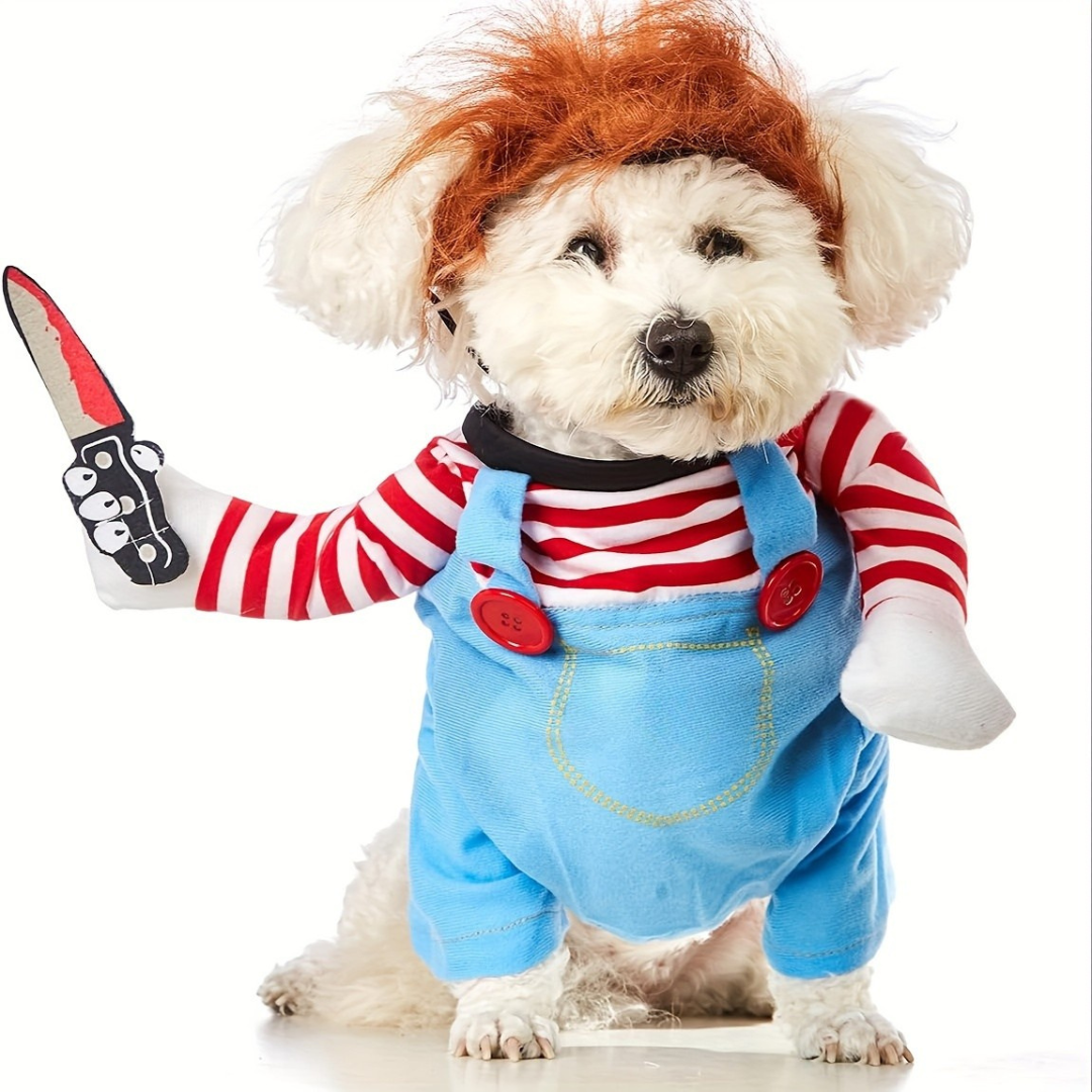 Adorable Pet Halloween Costume Soft Puppy Dress