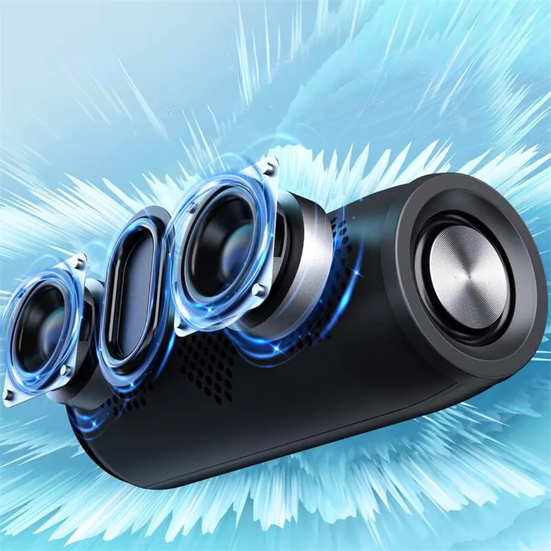 Compact Waterproof Bluetooth Outdoor Speaker