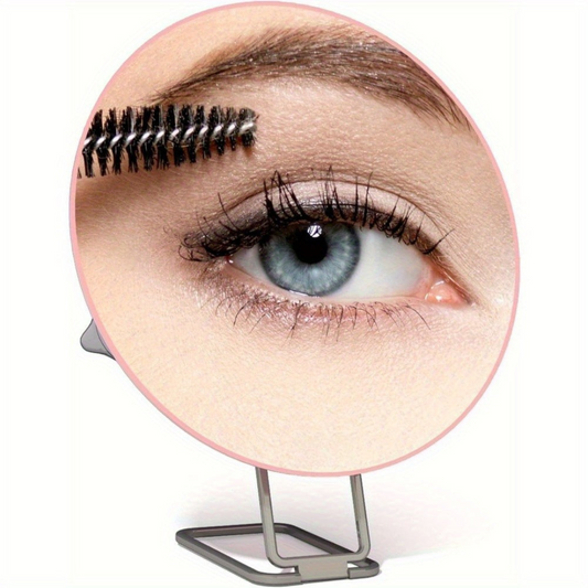 Compact Travel Makeup Mirror with LED Light - Luxicro