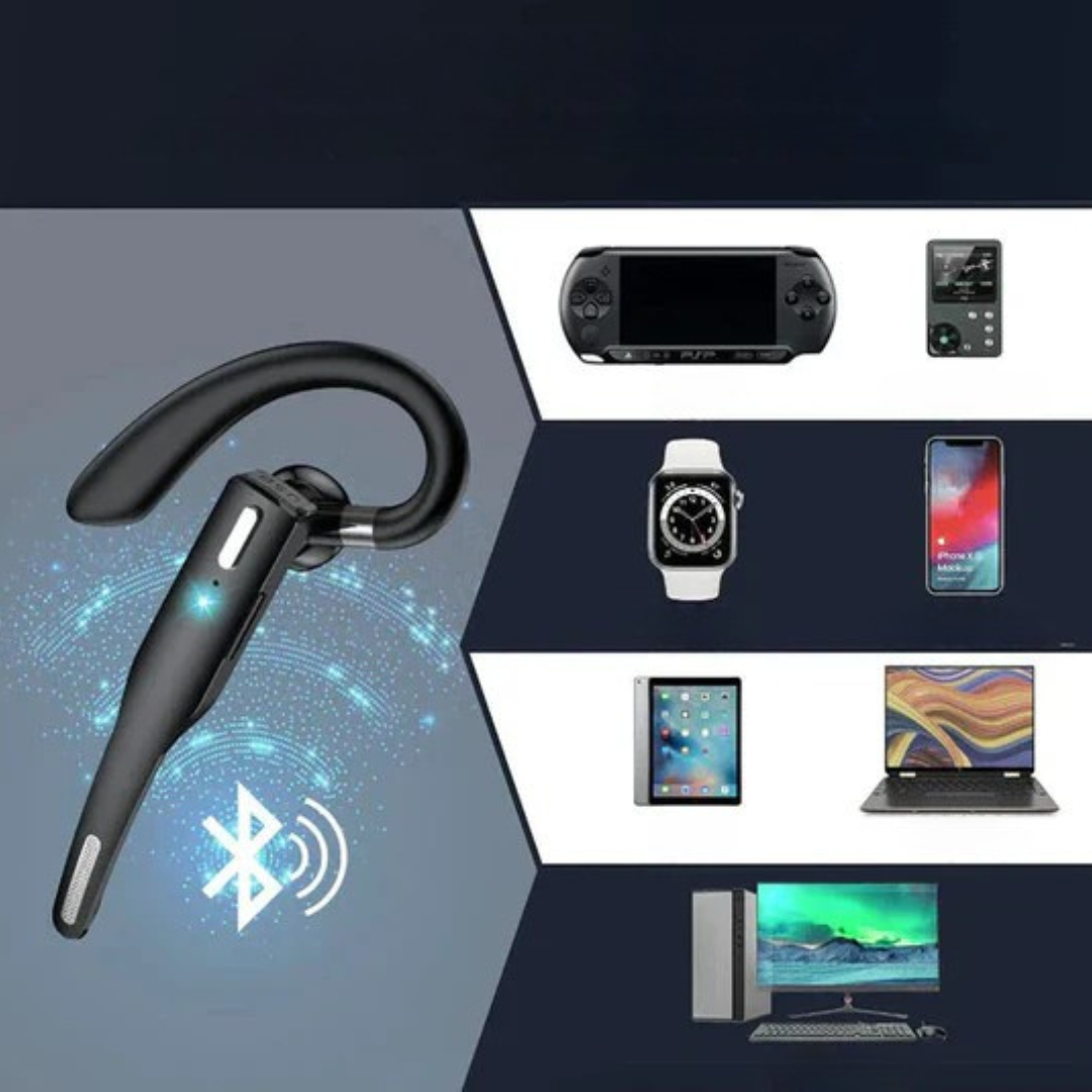 Cordless Bluetooth Earbuds with Mic Noise Reduction