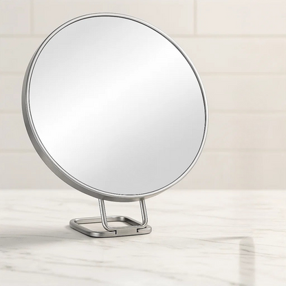 Compact Travel Makeup Mirror with LED Light
