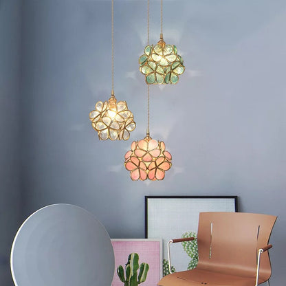 Beautiful Flower Pendant LED Lamp
