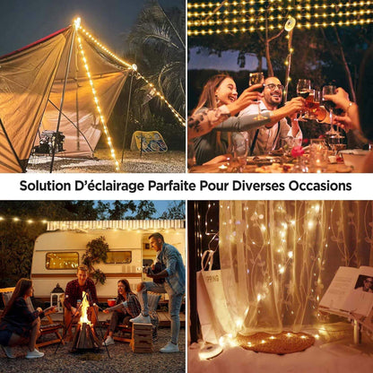 Portable 4-in-1 LED Outdoor Light Set