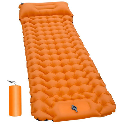 Comfortable Air Sleeping Mat with Hexagon Foam and Pillow