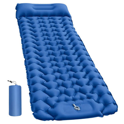 Comfortable Air Sleeping Mat with Hexagon Foam and Pillow